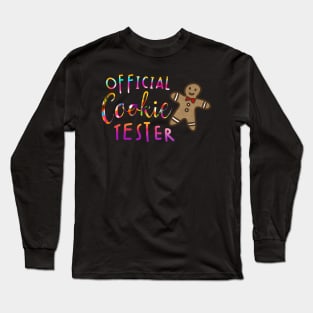 Rainbows Christmas Cookie Long Sleeve T-Shirt